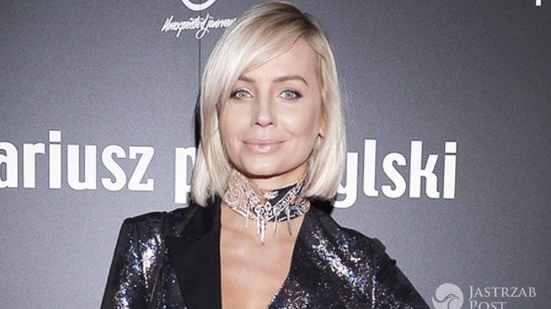 Agnieszka Szulim na pokazie Mariusza Przybylskiego