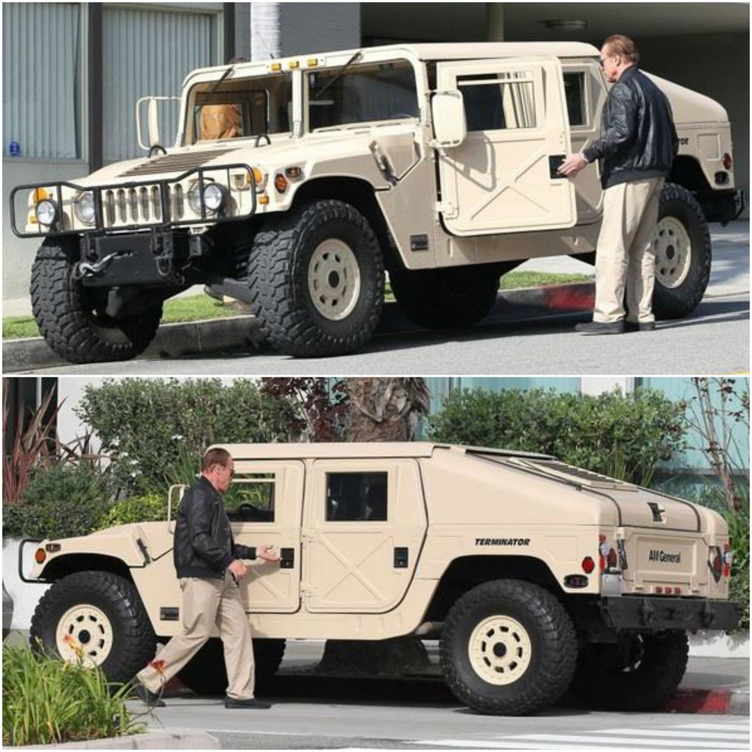 Arnold Schwarzenegger i jego Hummer "Terminator" 