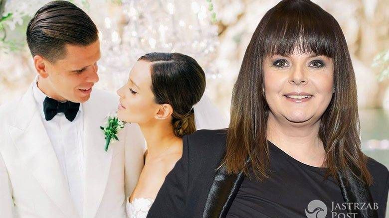 Karolina Korwin Piotrowska o ślubie Wojciecha Szczęsnego