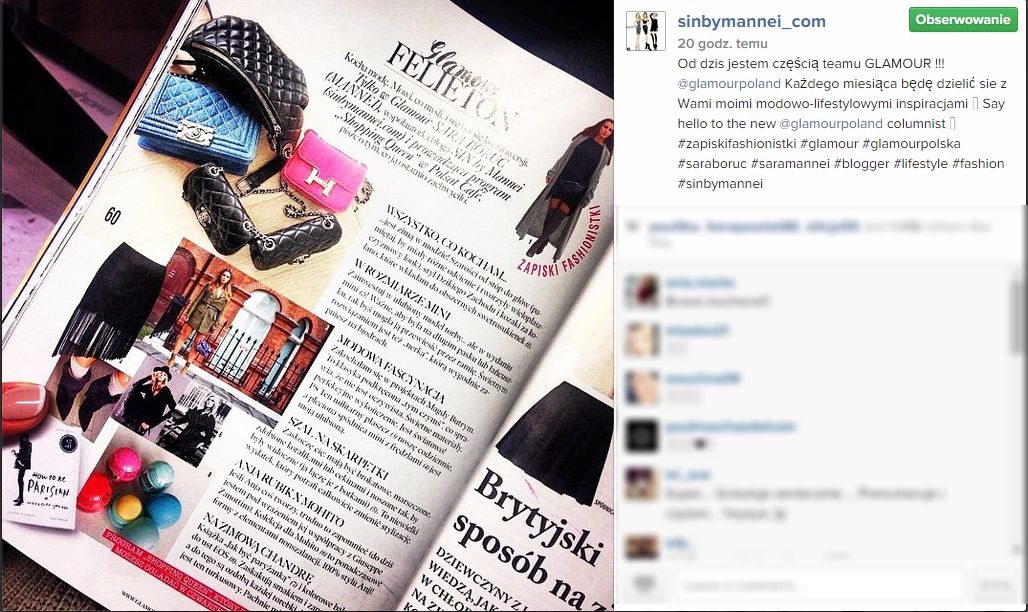 Sara Mannei screen Instagram