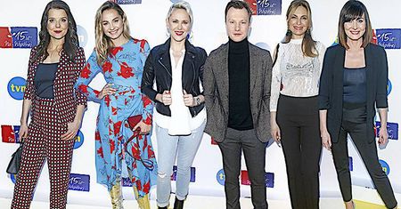 Gwiazdy świętują 15-lecie "Na Wspólnej": Małgorzata Socha, Joanna Jabłczyńska, Kuba Wesołowski