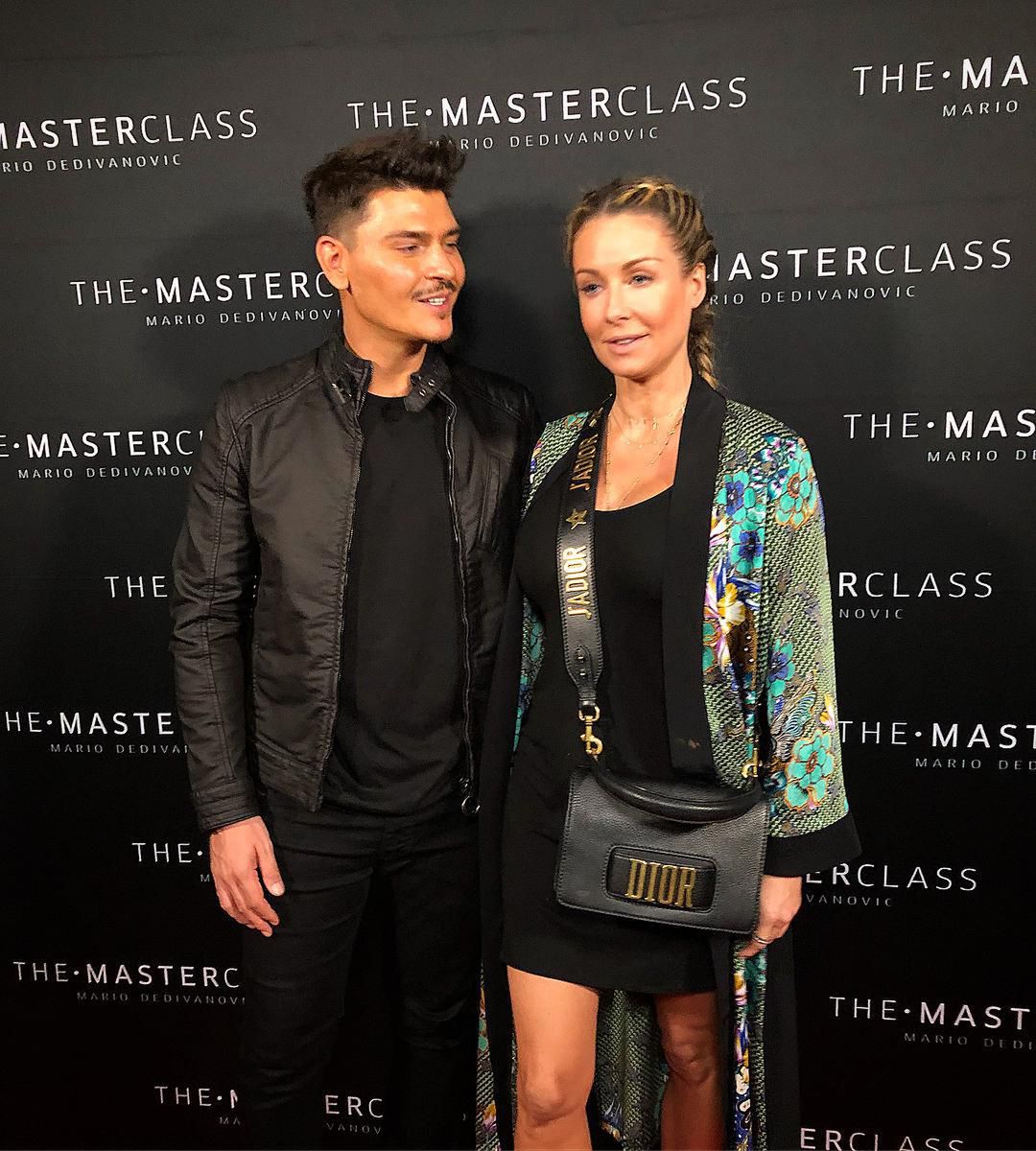 Małgorzata Rozenek i makijażysta Kim Kardashian – Dario Dedivanovics