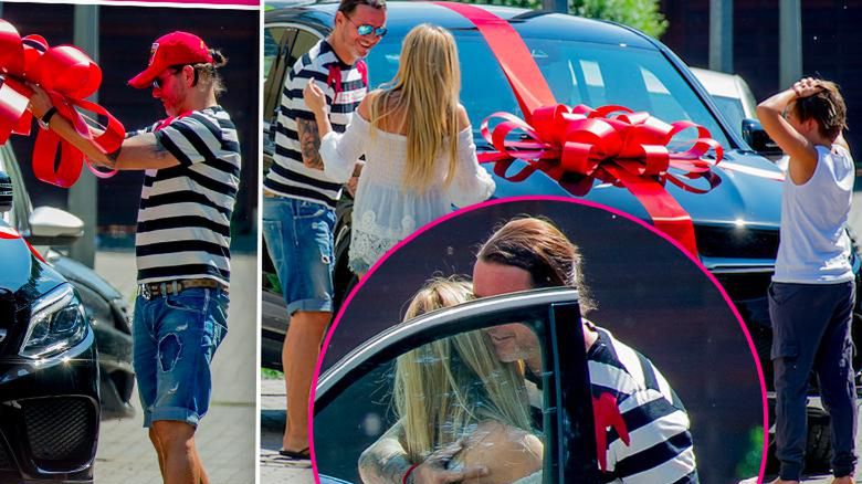 Małgorzata Rozenek dostała od Radosława Majdana Mercedes-Benz GLE 350d 4Matic Coupe na 40 urodziny