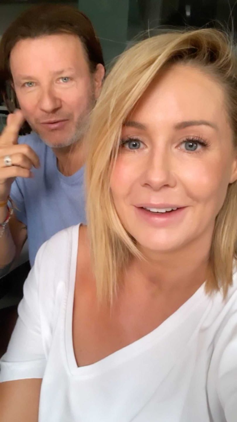 Radosław Majdan i Małgorzata Rozenek