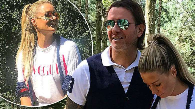 Małgorzata Rozenek w lesie