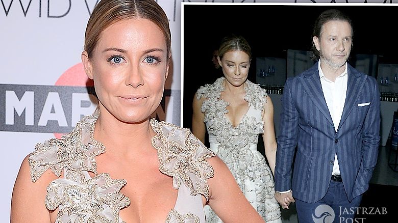 Małgorzata Rozenek w sukni z głębokim dekoltem