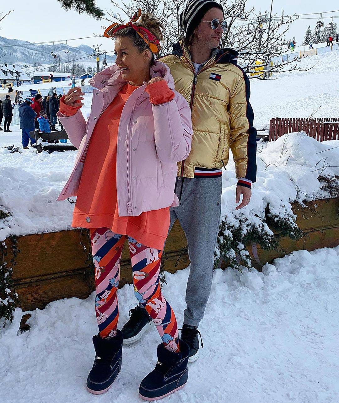 Małgorzata Rozenek i Radosław Majdan w Zakopanem