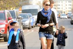 Małgorzata Rozenek na meczu synów. Piękna jak zawsze?