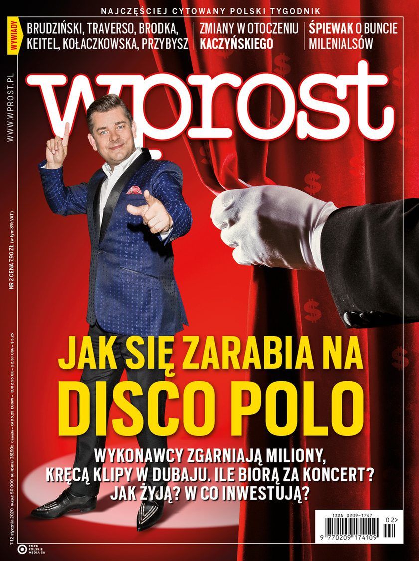 Wprost o zarobkach Zenka Martyniuka