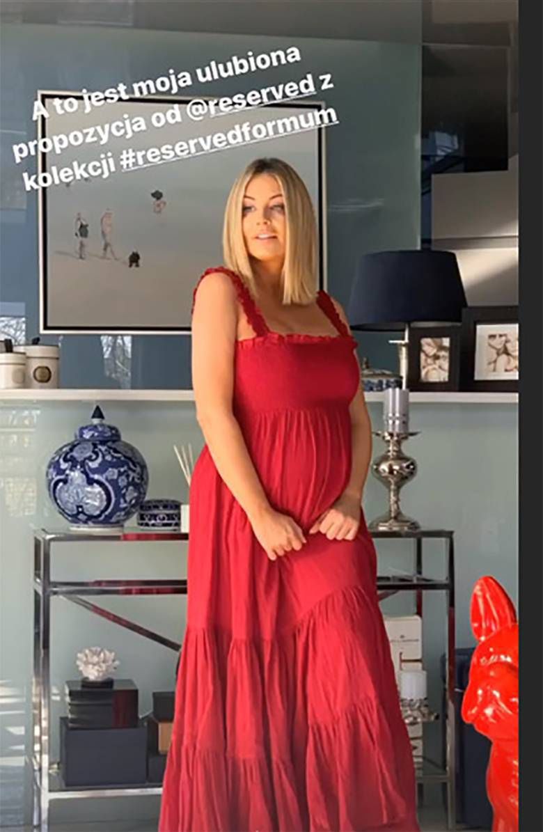 Małgorzata Rozenek w sukni z siecówki