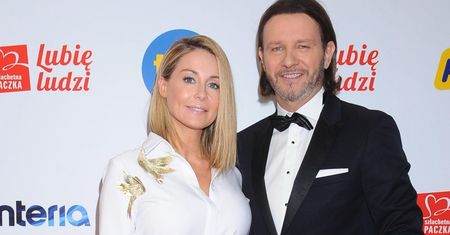 Rozenek i Majdan na gali "Szlachetnej Paczki". Małgorzata podkreśliła szczupłą figurę