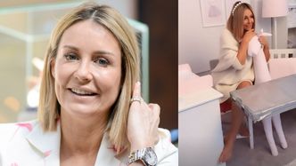 Podekscytowana Małgorzata Rozenek pozuje do pierwszej CIĄŻOWEJ SESJI: "Chyba będzie to coś pięknego"