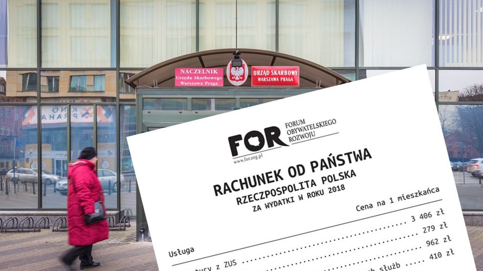 Łącznie "Rachunek od Państwa" w 2018 roku wyniósł 23 tys. 135 zł 