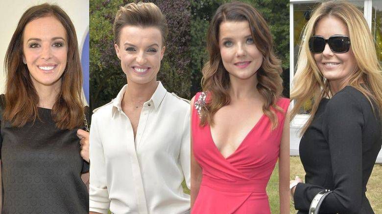 Anna Wendzikowska, Katarzyna Sokołowska, Joanna Jabłczyńska i Małgorzata Rozenek