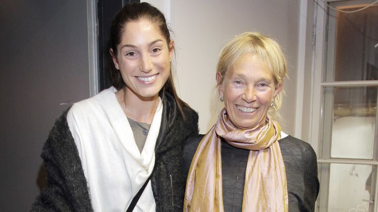 Orina Krajewska i Małgorzata Braunek