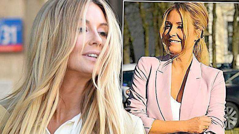 Małgorzata Rozenek garnitur