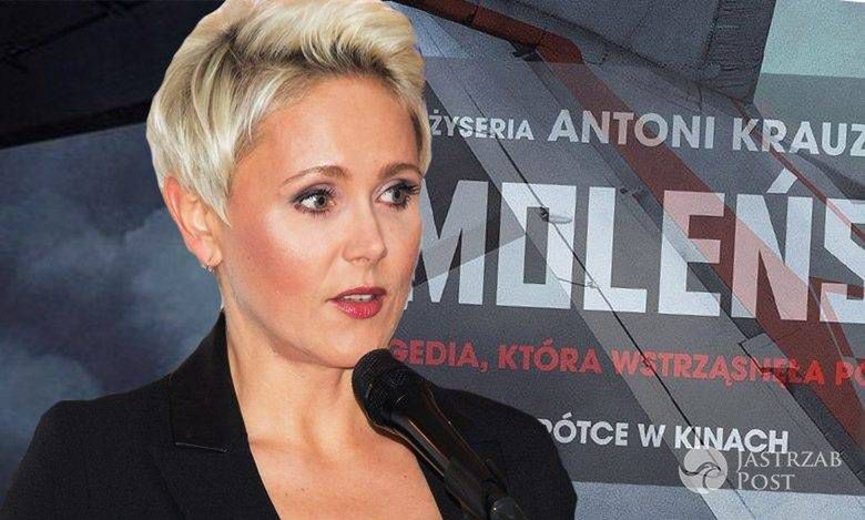 Anna Samusionek nie jest już tak entuzjastycznie nastawiona do filmu "Smoleńsk": "Oglądamy filmy o zombie, o kosmitach... Zamach? Czemu nie?"