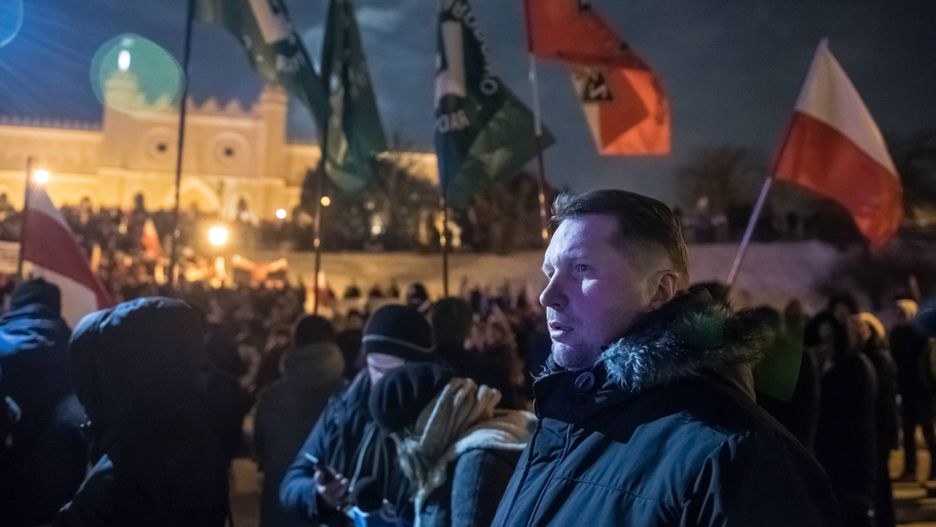 Wystąpienie Czarnka na uroczystości ONR może nie spodobać się jego partii