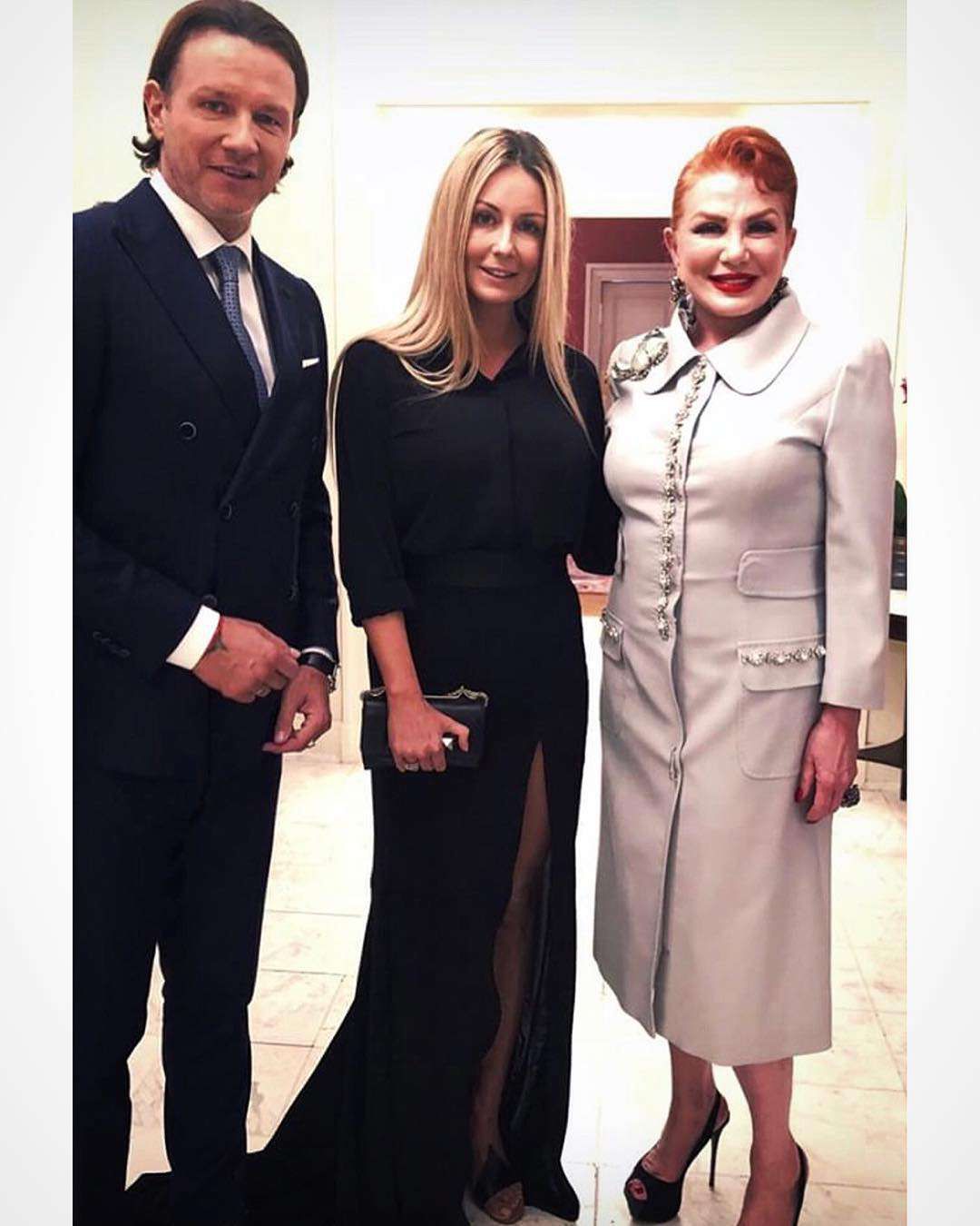 Małgorzata Rozenek, Radosław Majdan i Ambasador USA w Polsce