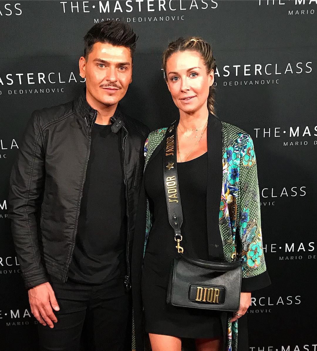 Małgorzata Rozenek i makijażysta Kim Kardashian – Dario Dedivanovics