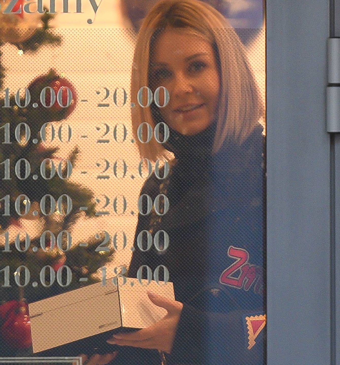 Małgorzata Rozenek w ciąży na świątecznych zakupach