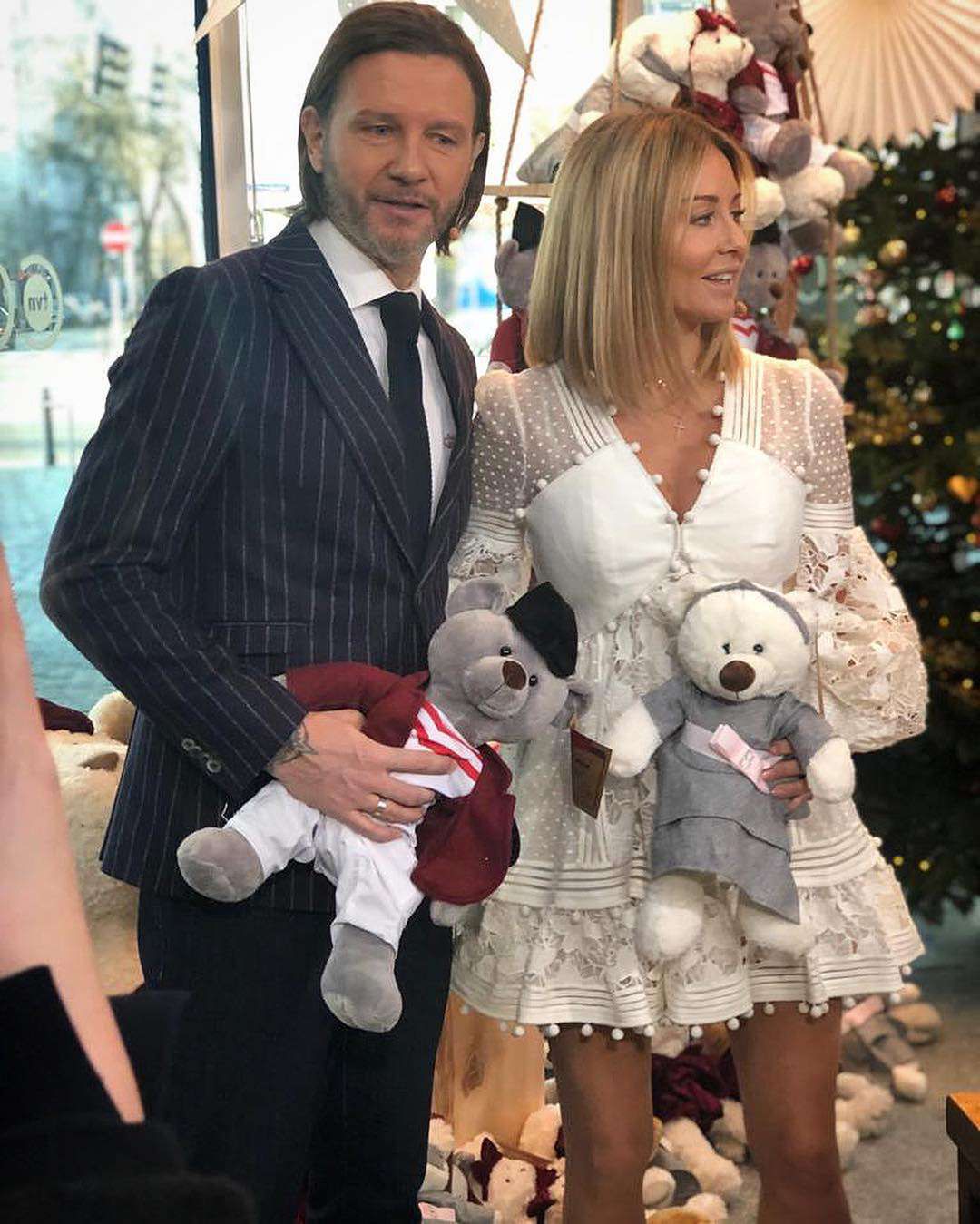 Małgorzata Rozenek i Radosław Majdan - studio Dzień Dobry TVN