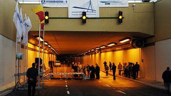 Tunel pod Wisłostradą