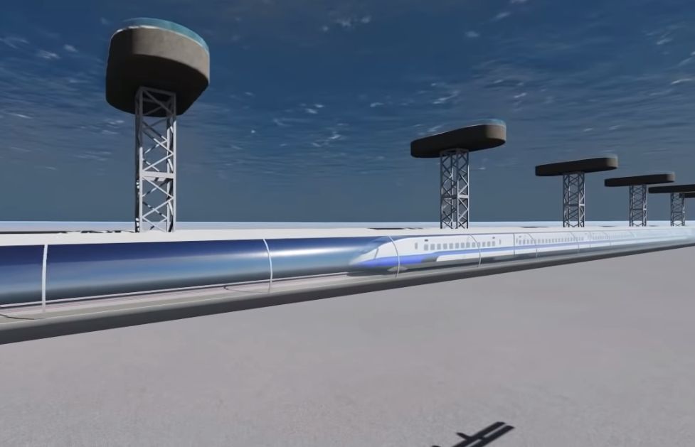 Podwodny tunel dla kolei magnetycznej. Połączy Zjednoczone Emiraty Arabskie z Indiami