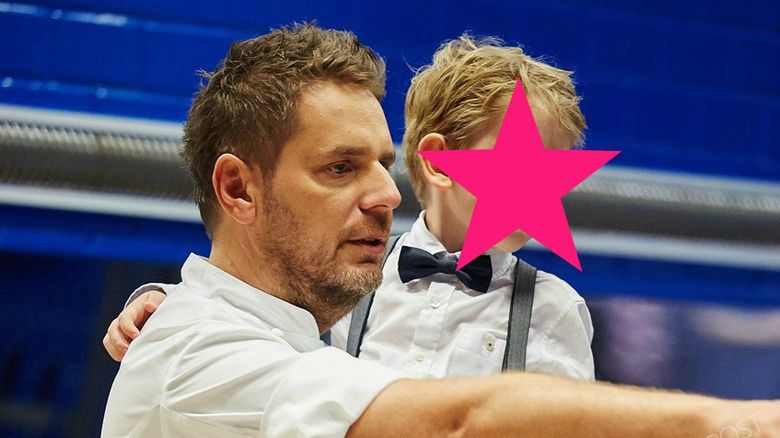 Wojciech Modest Amaro z synem Nicolasem