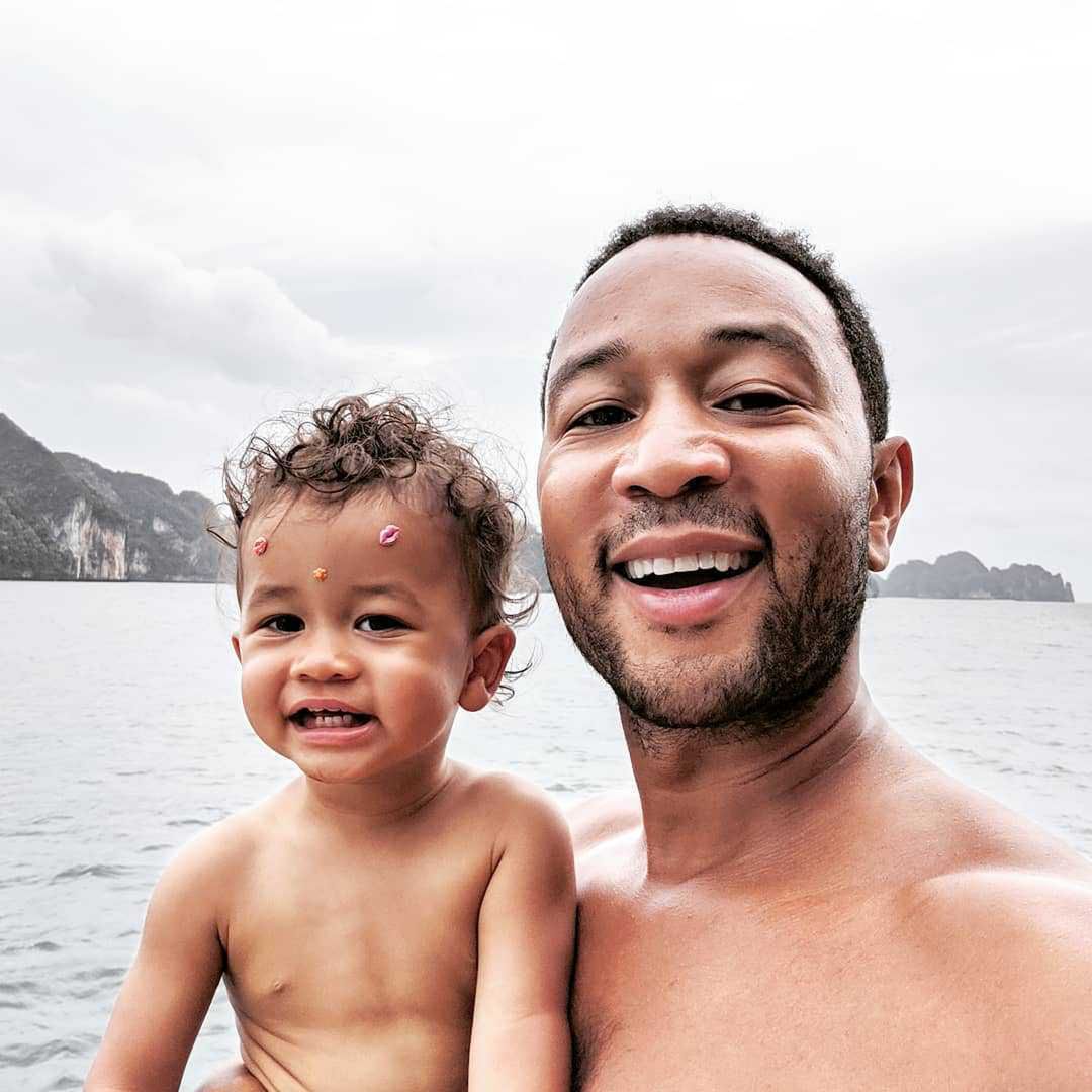 John Legend z synem