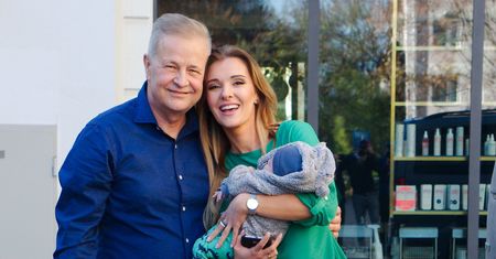 Apoloniusz Tajner i Izabela Podolec pojawili się z synem w telewizji. Nie kryją się ze szczęściem