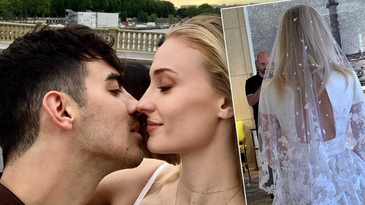 Joe Jonas i Sophie Turner pokazali oficjalne zdjęcia ze ślubu! Panna młoda wyglądała jak milion dolarów!