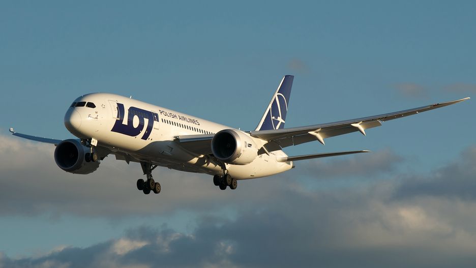 Nowy dreamliner we flocie LOT