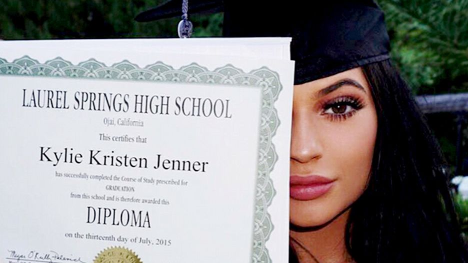 Kylie Jenner Diploma