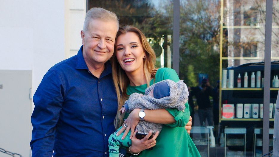 Apoloniusz Tajner i Izabela Podolec zostali rodzicami