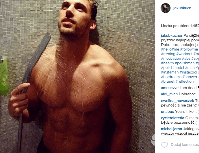 Jakub Kucner na Instagramie