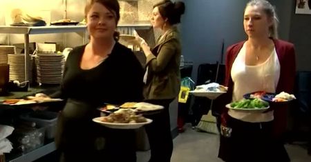"To dar od Boga". Taki prezent zrobili ciężarnej kelnerce