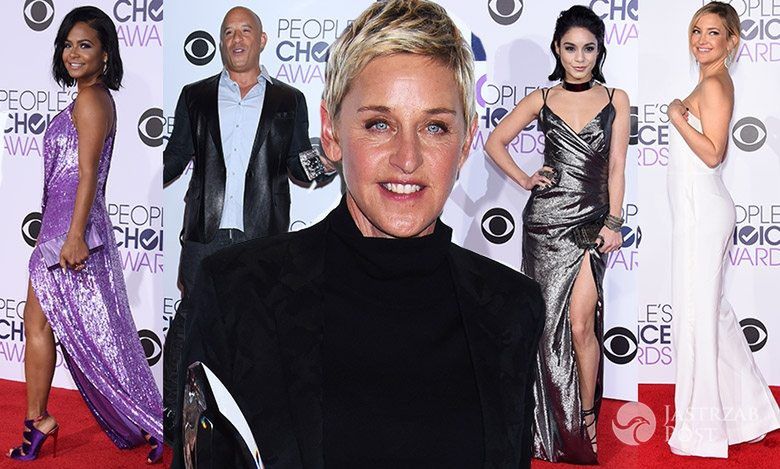 Gwiazdy na People's Choice Awards 2016: Ellen DeGeneres, Vanessa Hudgens, Kate Hudson...
