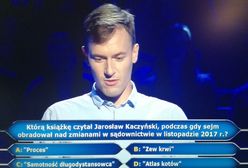 Pytanie o Jarosława Kaczyńskiego najzabawniejszym akcentem "Milionerów". Nikomu nie sprawiłoby problemu