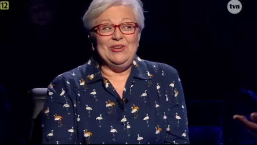 Maria Romanek na krótko przed wygraną 