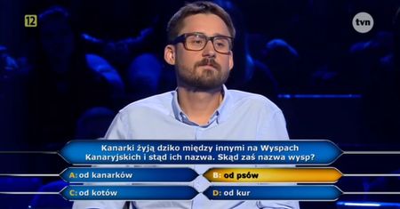 Uczestnik "Milionerów" zaprosił Huberta na wesele. O mały włos skończyłby z 1 tys. zł