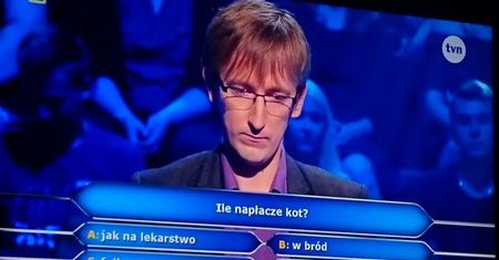 Dyplom Uniwersytetu Cambridge nie gwarantuje sukcesu w "Milionerach". Jeden z graczy przekonał się o tym na własnej skórze