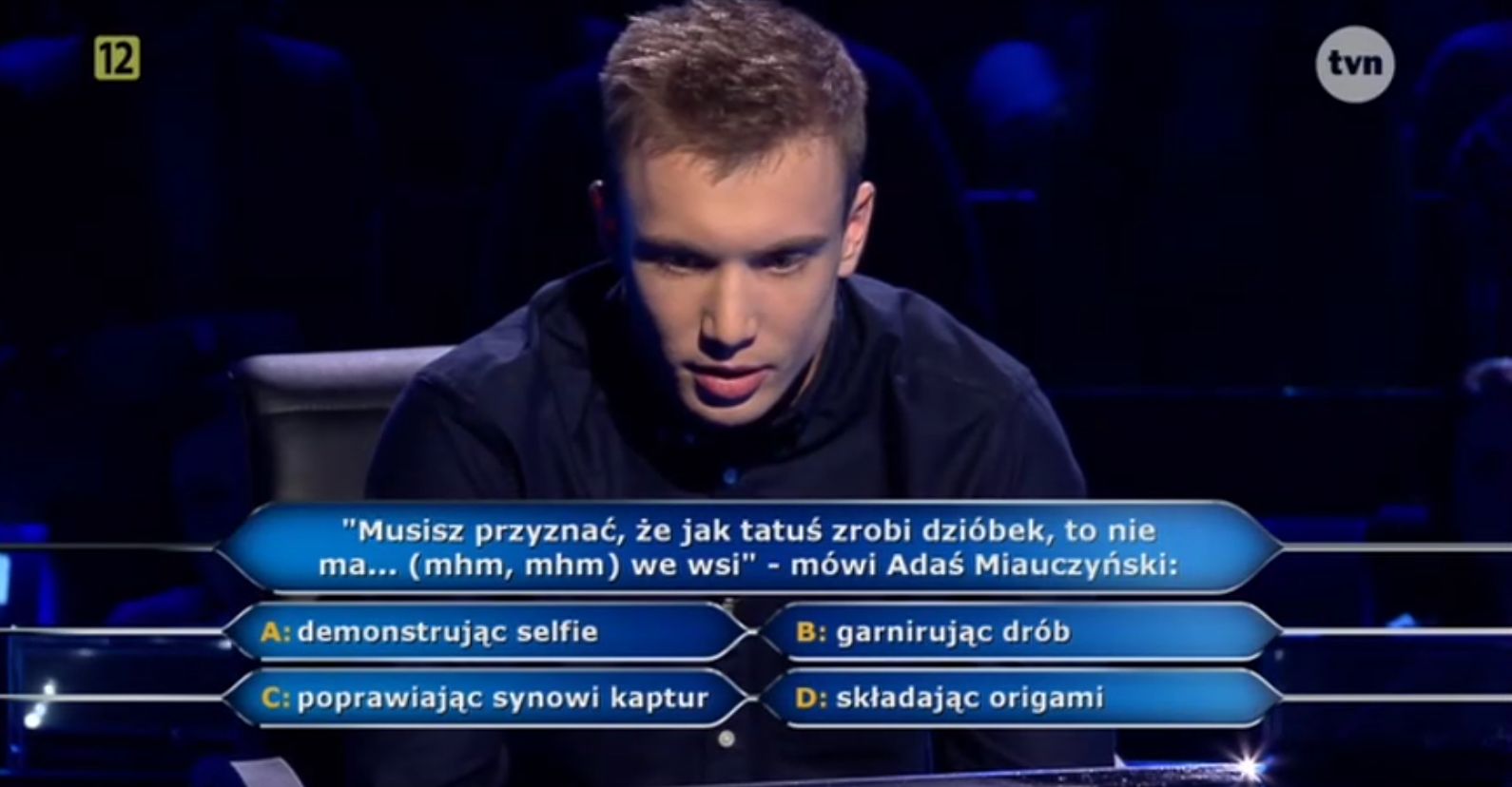Grzegorz z Katowic zdziwił się, że Adaś Miauczyński nie miał na myśli robienia selfie