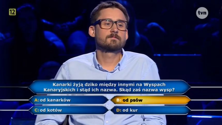 10 tys. zł to jedyna wygrana we wtorkowym odcinku