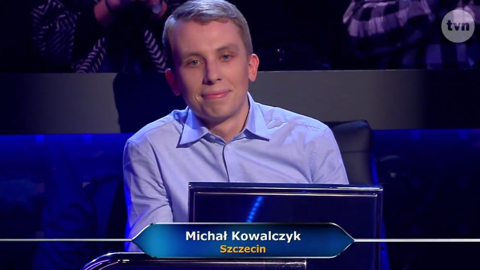 Michał Kowalczyk był pierwszym uczestnikiem w czwartkowym odcinku