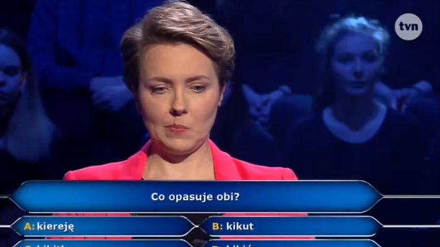 Uczestniczka po dziesięciu pytaniach jest nadal w grze