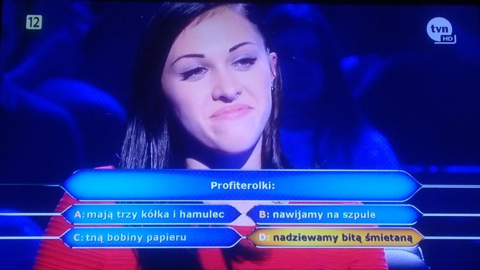 Uczestniczka "Milionerów" szybko straciła koła ratunkowe
