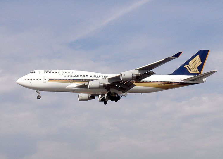 Miejsce 1. Singapore Airlines