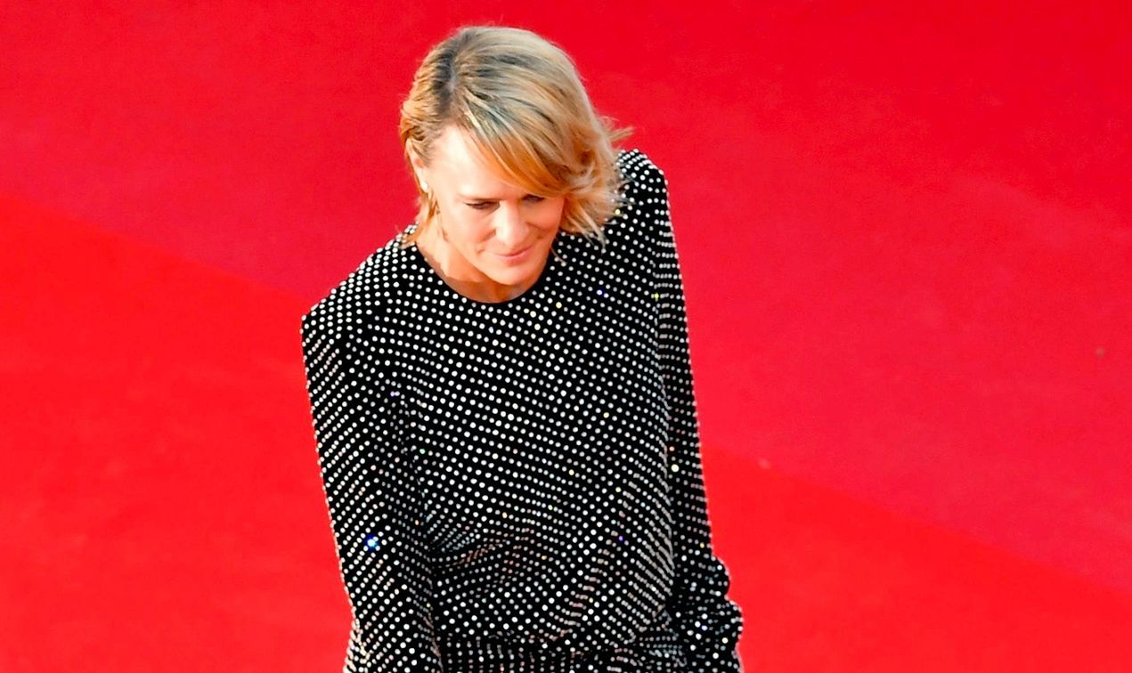 Robin Wright prowokuje w Cannes