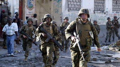 Marines w Port-au-Prince